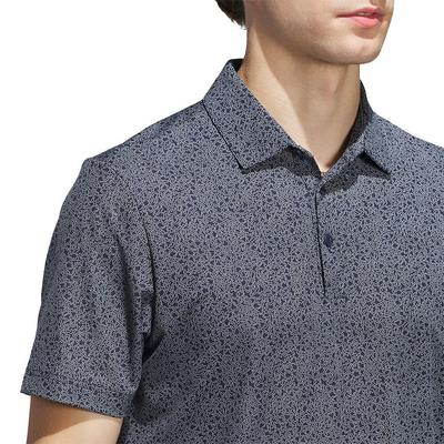 adidas Ultimate Bunker Mens Polo Shirt -  Collegiate Navy - thumbnail image 4