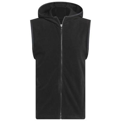adidas Ultimate Hoodie Golf Vest - Black