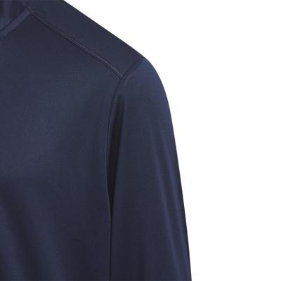 adidas Junior 1/4 Zip Solid Golf Midlayer - Collegiate Navy - thumbnail image 5