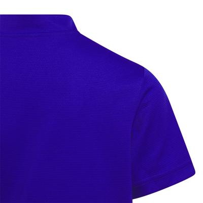 adidas Junior Sport Golf Polo - Lucid Blue - thumbnail image 4