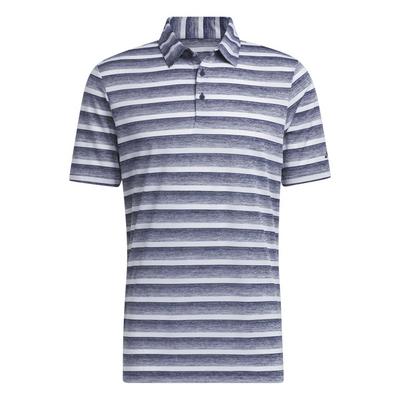 adidas 2 Colour Stripe Golf Polo - College Navy