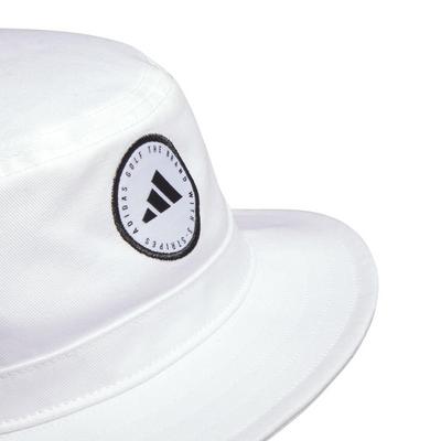 adidas Cotton Bucket Hat - White - thumbnail image 3