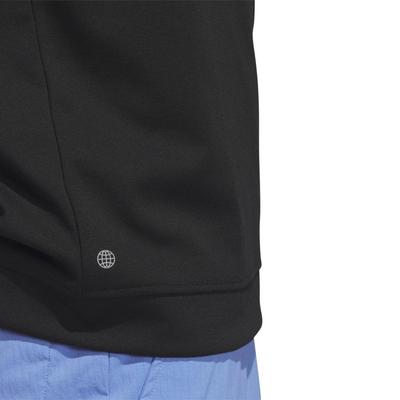 adidas Elevated 1/4 Zip Golf Sweater - Black - thumbnail image 5