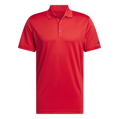 adidas Performance Golf Polo - Collegiate Red - thumbnail image 1