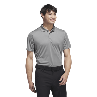 adidas Performance Golf Polo - Grey Three - thumbnail image 2