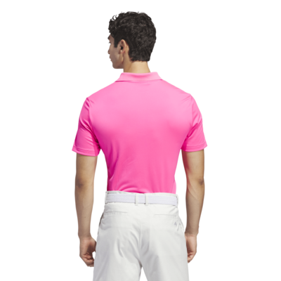 adidas Performance Golf Polo - Solar Pink - thumbnail image 3