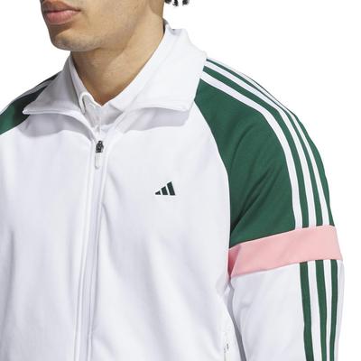 adidas Ultimate365 Golf Track Jacket - White - thumbnail image 3