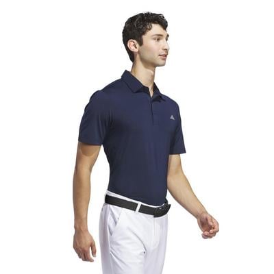 adidas Ultimate 365 Solid Golf Polo - Navy - thumbnail image 3