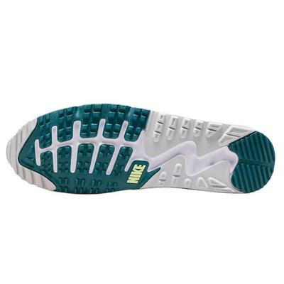 Nike Air Max 90 G Golf Shoes - White/Volt/Bright Spruce - thumbnail image 6
