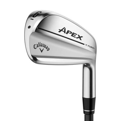 Callaway Apex Ti Fusion Plated Golf Irons - Graphite - thumbnail image 2