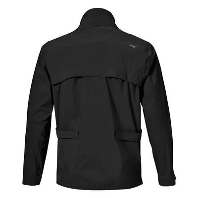 Mizuno Arc Waterproof Golf Rain Jacket - Baritone Blue - thumbnail image 2