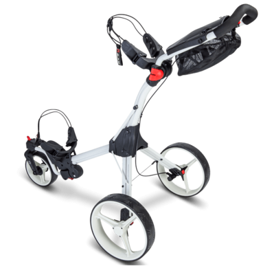 Big Max IQ 360 Golf Push Trolley - White - thumbnail image 2