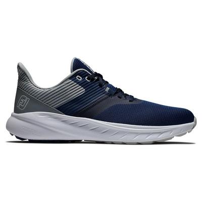 FootJoy Flex Golf Shoes - Navy/Grey/White - thumbnail image 1