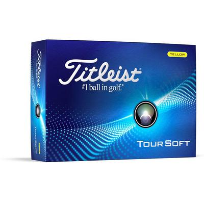 Titleist Tour Soft Golf Balls 2024 - Yellow