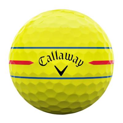 Callaway Chrome Soft 26 360 Triple Track Golf Balls - Yellow - thumbnail image 5