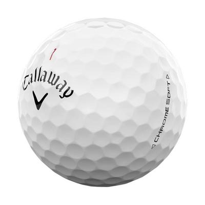 Callaway Chrome Soft Golf Balls - White - thumbnail image 2