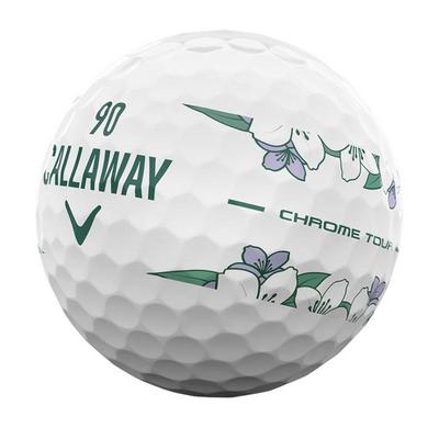 Callaway Limited Edition Chrome Tour Major Series Golf Balls - April Major - thumbnail image 5