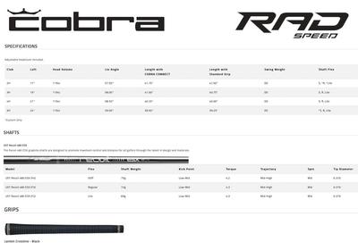 Cobra King RADSPEED Golf Hybrid - thumbnail image 6