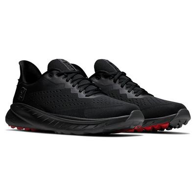 FootJoy Flex XP Golf Shoes - Black/Red - thumbnail image 4