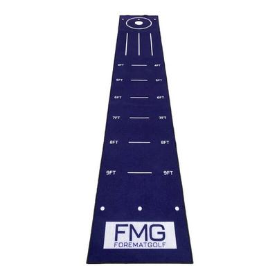 Foremat Golf Practice Putting Mat 12ft - Navy