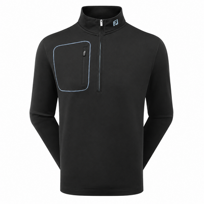 FootJoy ThermoSeries Texture Golf Midlayer - Black