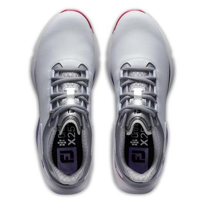 FootJoy Pro SLX Womens Golf Shoes - White/Silver/Multi - thumbnail image 6