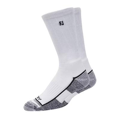 FootJoy ProDry Crew Mens Golf Socks - White