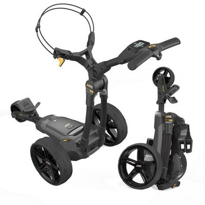 PowaKaddy FX3 Black Electric Golf Trolley 2024 - 18 Hole Lithium - thumbnail image 1