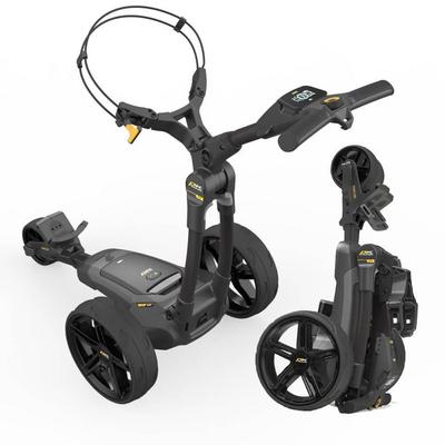 PowaKaddy FX3 EBS Black Electric Golf Trolley 2024 - 18 Hole Lithium