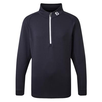 FootJoy Junior Chillout Pullover - Navy - thumbnail image 2