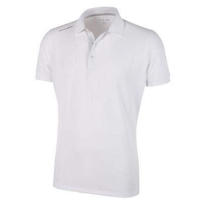 Galvin Green Max Ventil8 Golf Polo Shirt - White - thumbnail image 1