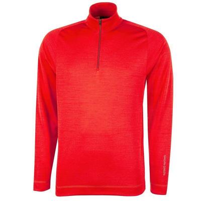 Galvin Green Dixon Insula Half Zip Golf Pullover - Red - thumbnail image 1