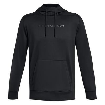 Under Armour UA Armour Fleece Graphic Golf Hoodie - Black - thumbnail image 1