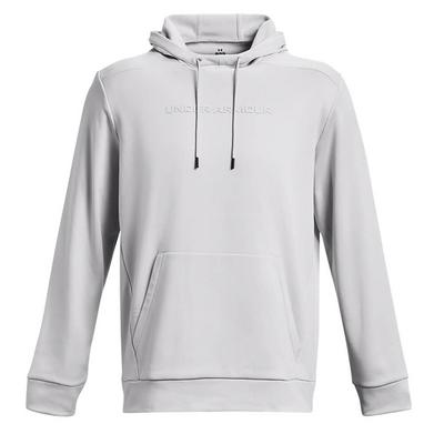 Under Armour UA Armour Fleece Graphic Golf Hoodie - Halo Grey - thumbnail image 1