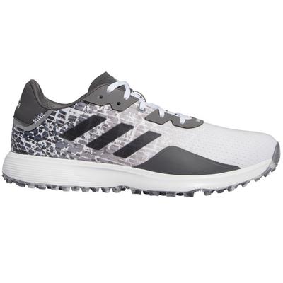 adidas S2G SL Golf Shoe - White/Grey - thumbnail image 1