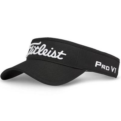Titleist Tour Performance Golf Visor - Black - thumbnail image 2