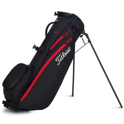 Titleist Players 4 Carbon Golf Stand Bag - Black/Black/Red - thumbnail image 2