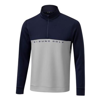 Mizuno Trace 1/4 Zip Golf Midlayer - Grey - thumbnail image 1