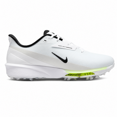Nike NEXT% Tour 3 Spiked Golf Shoes - White/Black Phantom - thumbnail image 1