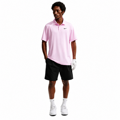 Nike Dri-Fit Velocity Solid Golf Polo Shirt - Pink Foam - thumbnail image 1