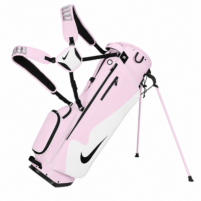 Nike Air Max Lite Golf Stand Bag - Pink Foam/Sail/Black - thumbnail image 1