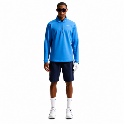 Nike Velocity Therma-Fit 1/4 Zip Golf Top - Pacific Blue - thumbnail image 1