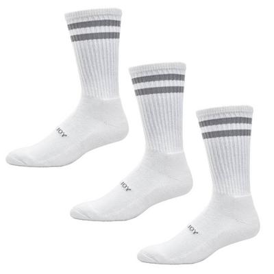 FootJoy ComfortSof Golf Socks 3-Pair Pack - White - thumbnail image 1