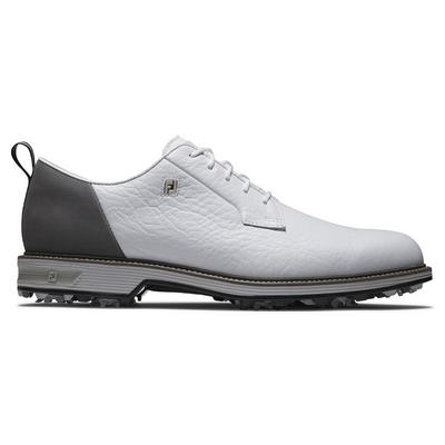 FootJoy Premiere Series Field LX Golf Shoes - White/Dark Grey - thumbnail image 1