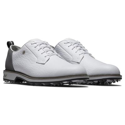 FootJoy Premiere Series Field LX Golf Shoes - White/Dark Grey - thumbnail image 4