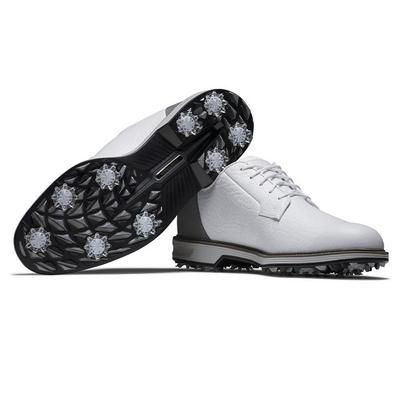 FootJoy Premiere Series Field LX Golf Shoes - White/Dark Grey - thumbnail image 5