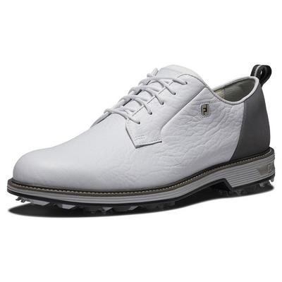 FootJoy Premiere Series Field LX Golf Shoes - White/Dark Grey - thumbnail image 7