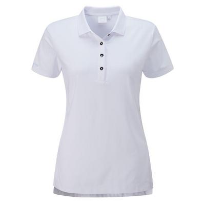 Ping Ladies Sedona Golf Polo - White - thumbnail image 1