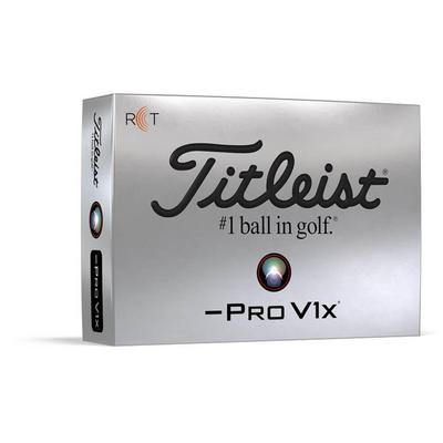 Titleist Pro V1x Left Dash RCT Golf Balls - White - thumbnail image 1