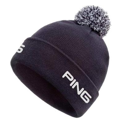 Ping SensorWarm Knit Bobble Hat - Navy - thumbnail image 1